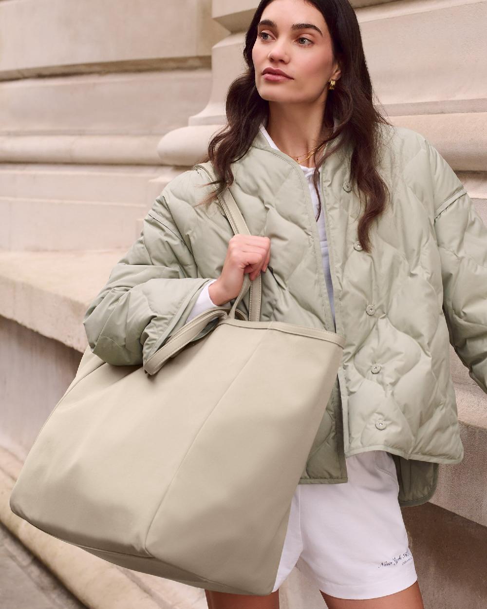 katie loxton Nylon-Luxe Oversized Tote Bag