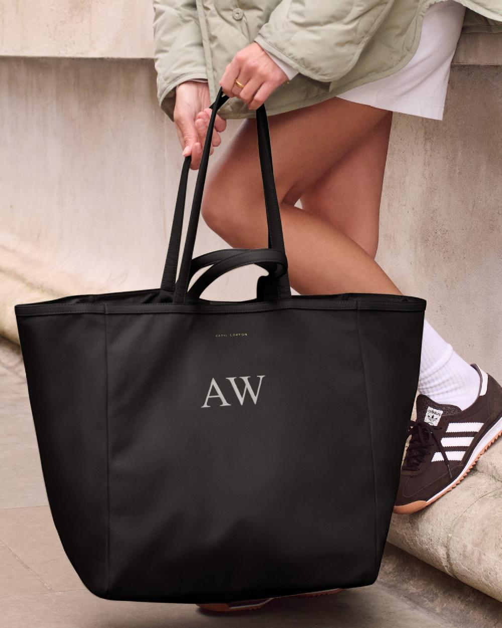 katie loxton Nylon-Luxe Oversized Tote Bag