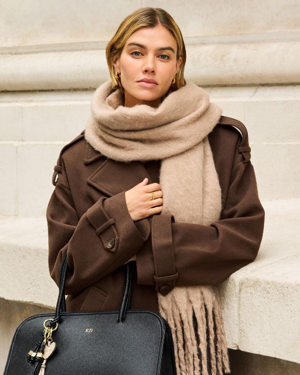 Katie Loxton Oversized Recycled Tassel Scarf