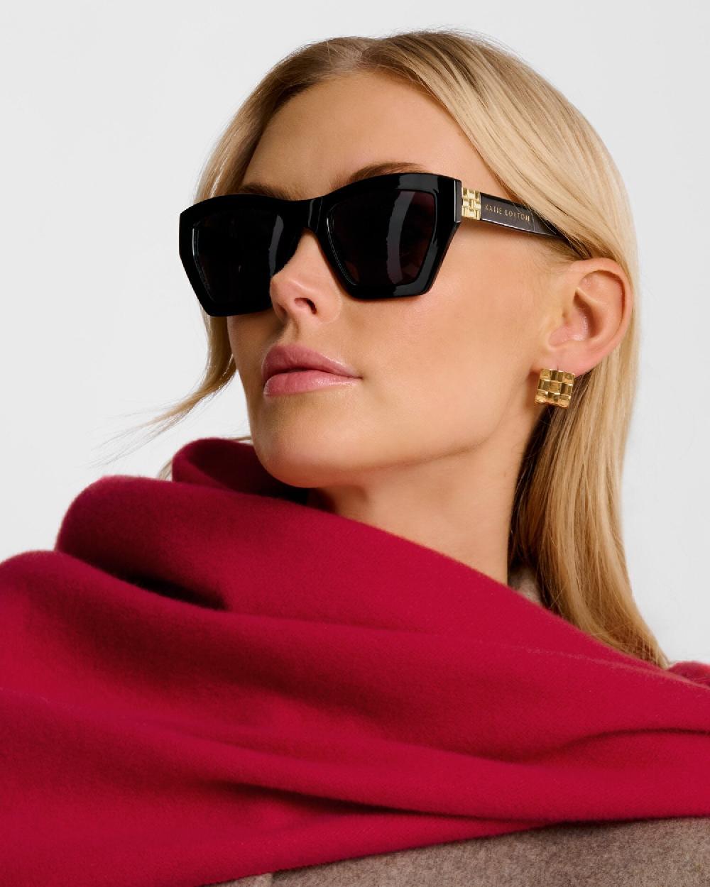 katie loxton Palma Oversized Cat-Eye Sunglasses