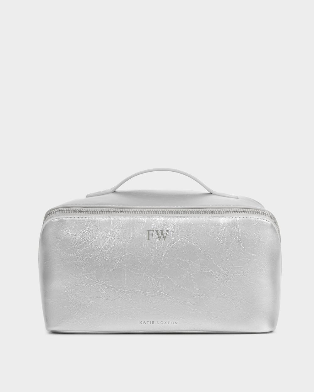 Katie Loxton Patent Crackle Large Makeup & Wash Bag