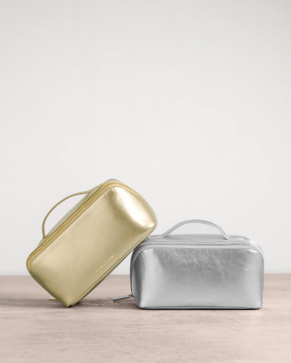 katie loxton Patent Crackle Large Makeup & Wash Bag