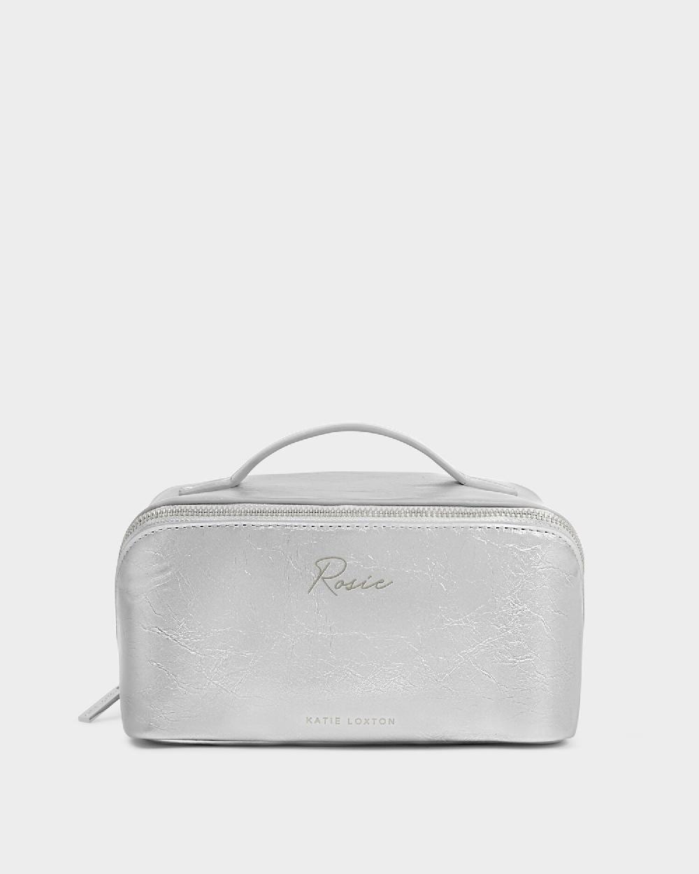 Katie Loxton Patent Crackle Medium Makeup & Wash Bag