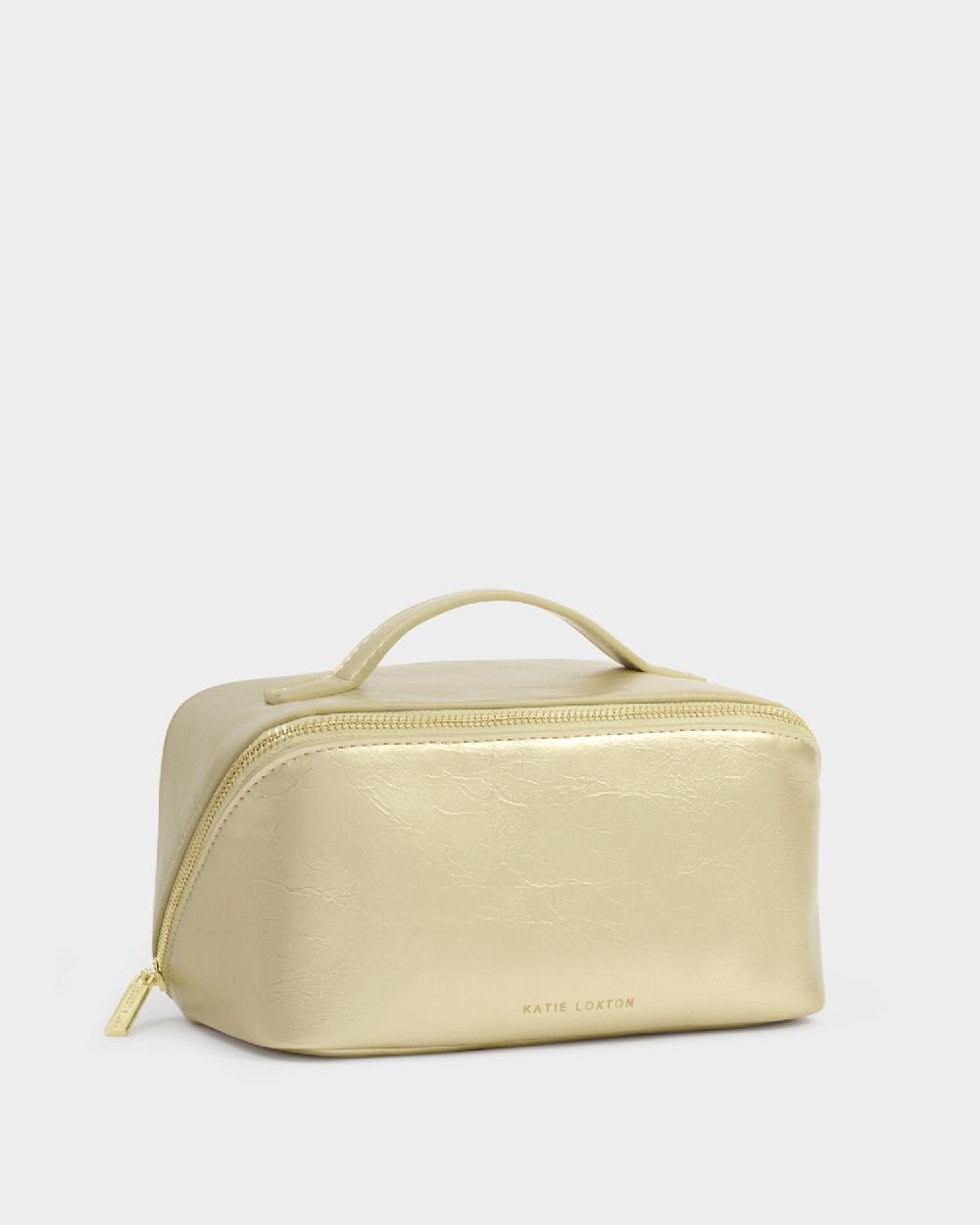 Katie Loxton Patent Crackle Medium Makeup & Wash Bag
