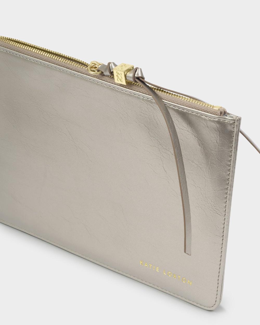 Katie Loxton Patent Crackle Tassel Charm Pouch