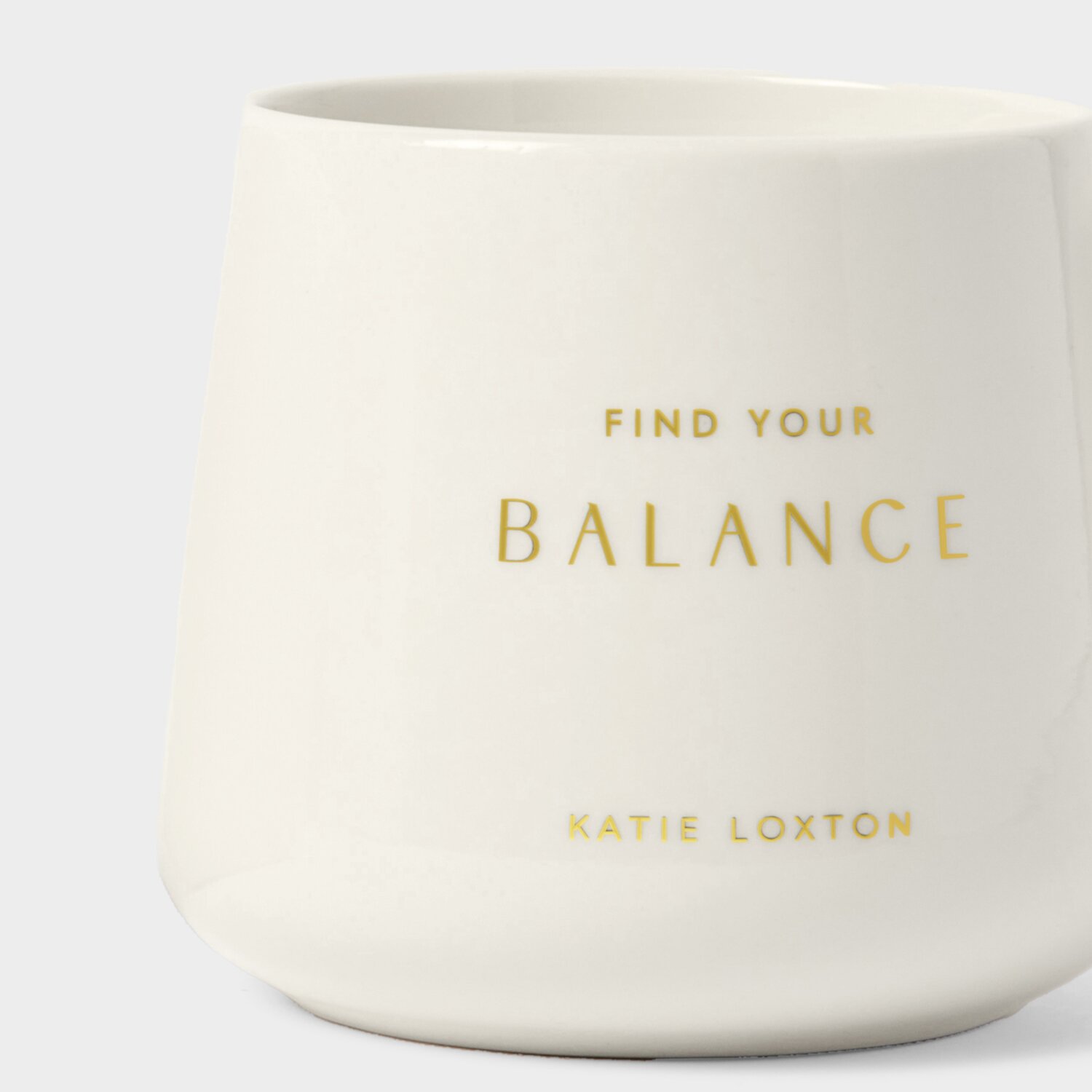Katie Loxton Porcelain Mug 'Find Your Balance'