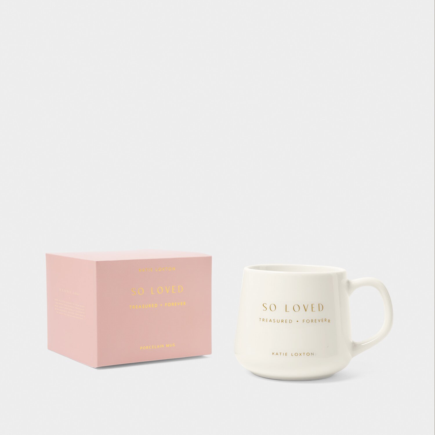 Katie Loxton Porcelain Mug 'So Loved'