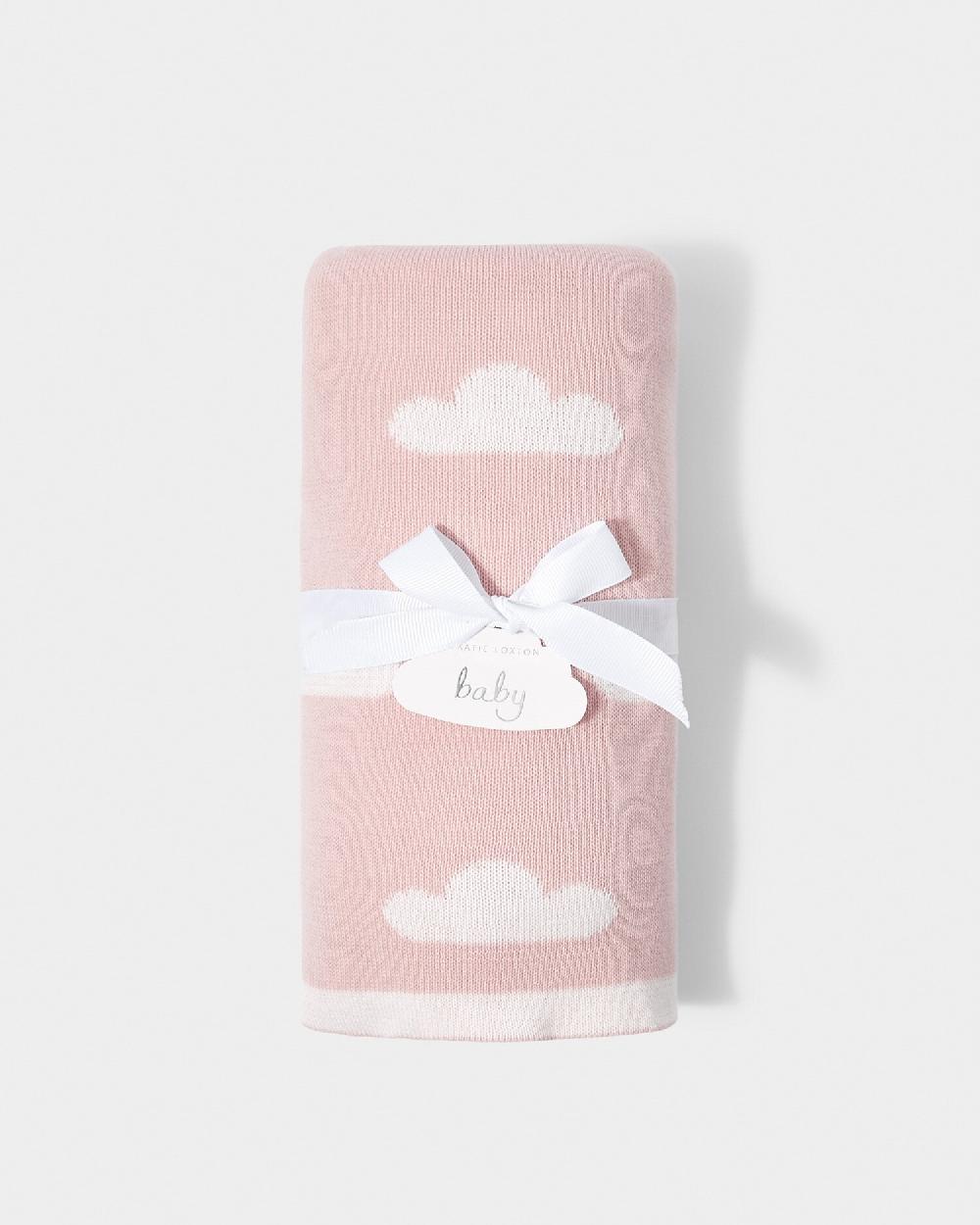 Katie Loxton Printed Baby Blanket