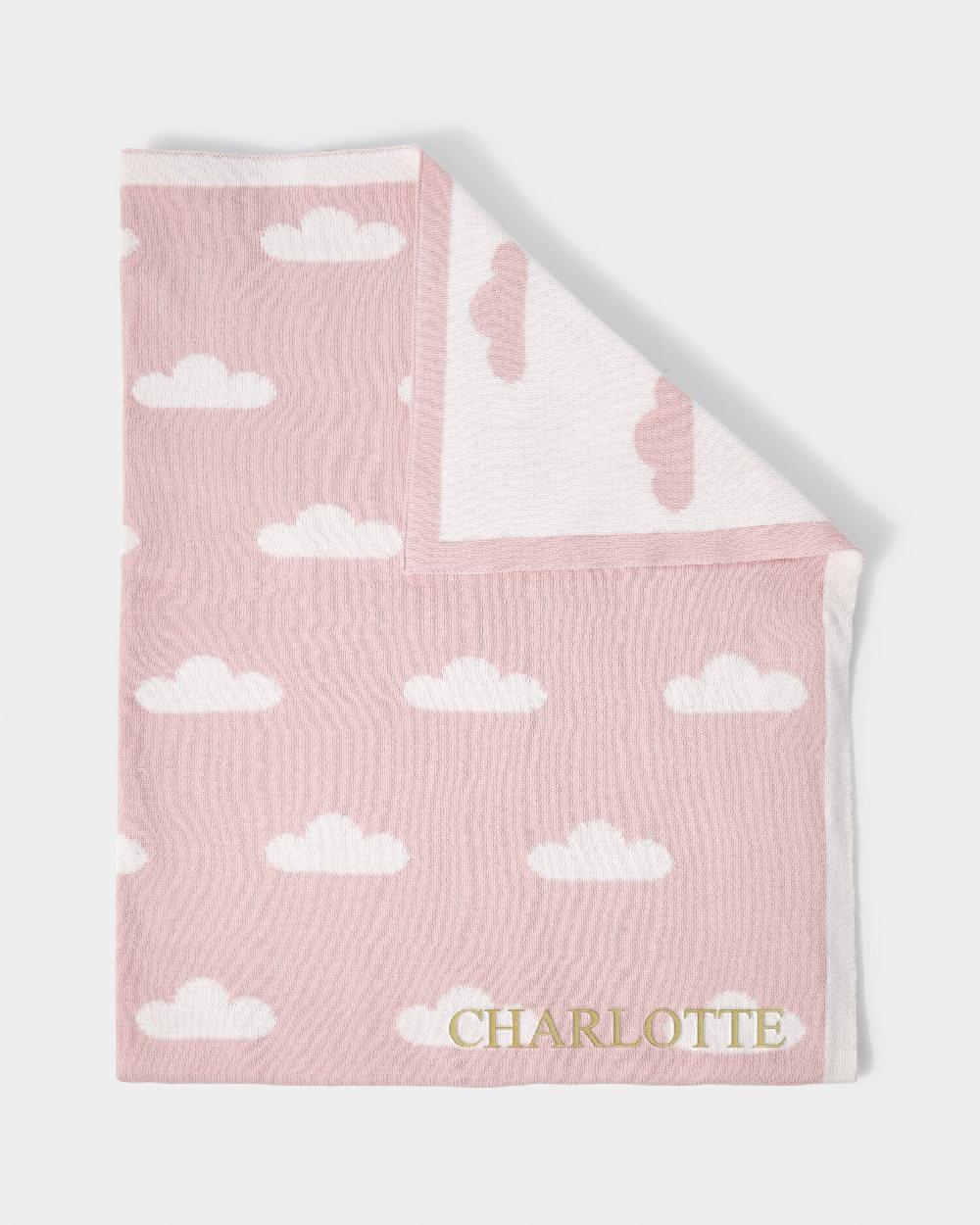 Katie Loxton Printed Baby Blanket