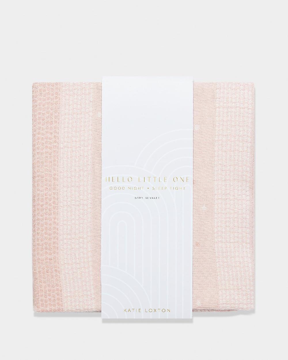 Katie Loxton Printed Baby Blanket
