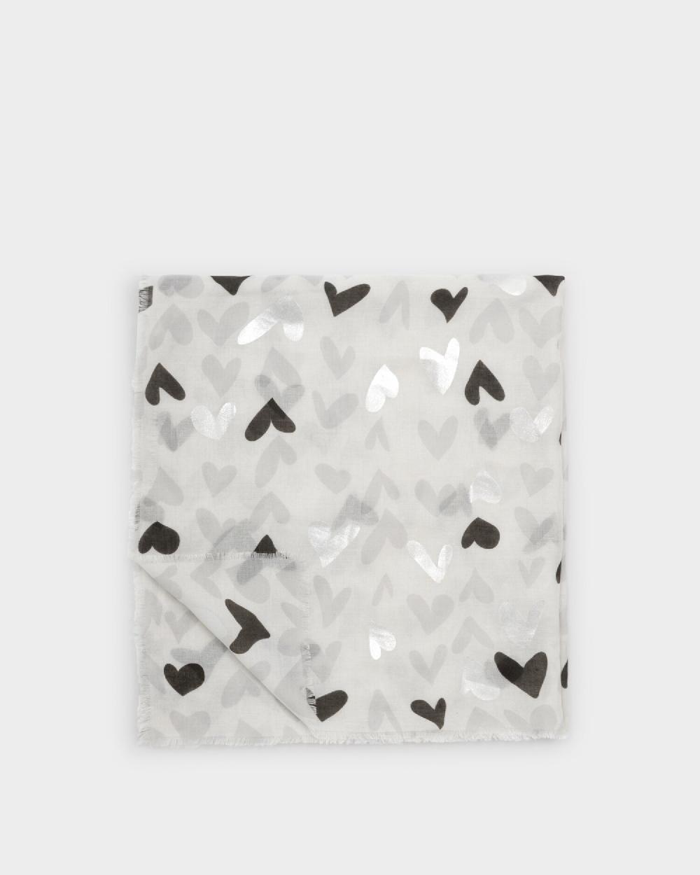 Katie Loxton Printed Foil Scarf