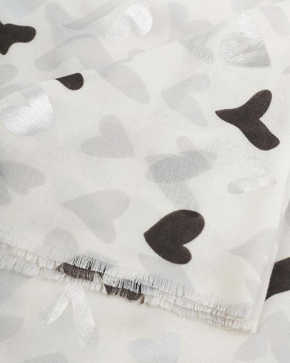 Katie Loxton Printed Foil Scarf