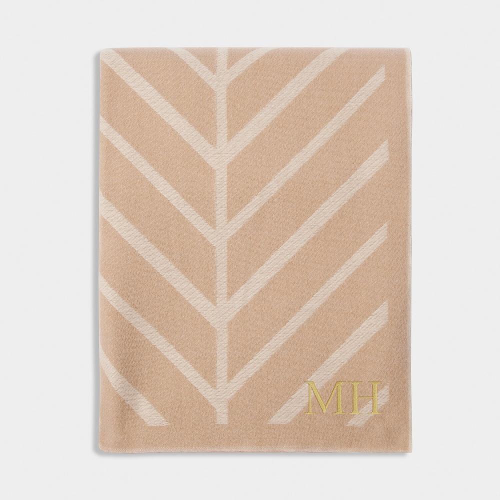Katie Loxton Printed Throw Blanket