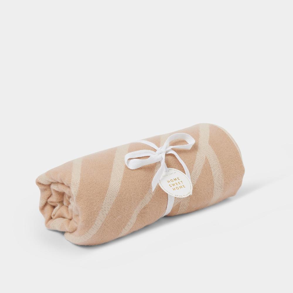 Katie Loxton Printed Throw Blanket