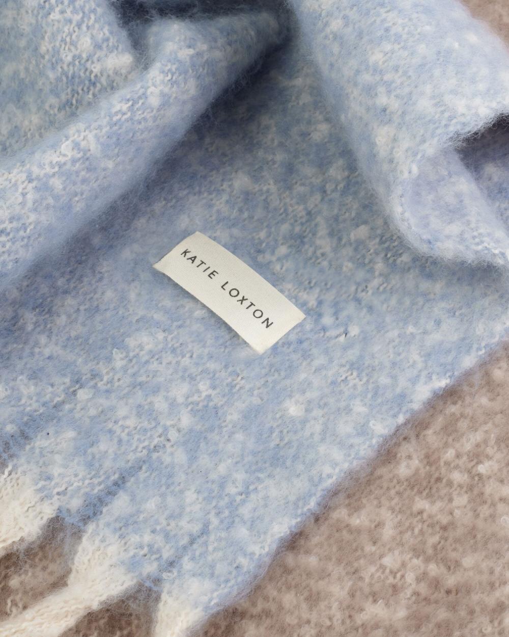 Katie Loxton Recycled Striped Tassel Scarf