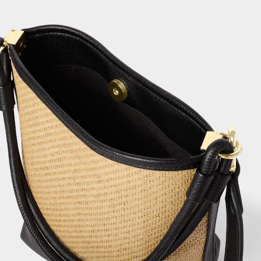 Katie Loxton Riviera Raffia Bucket Bag