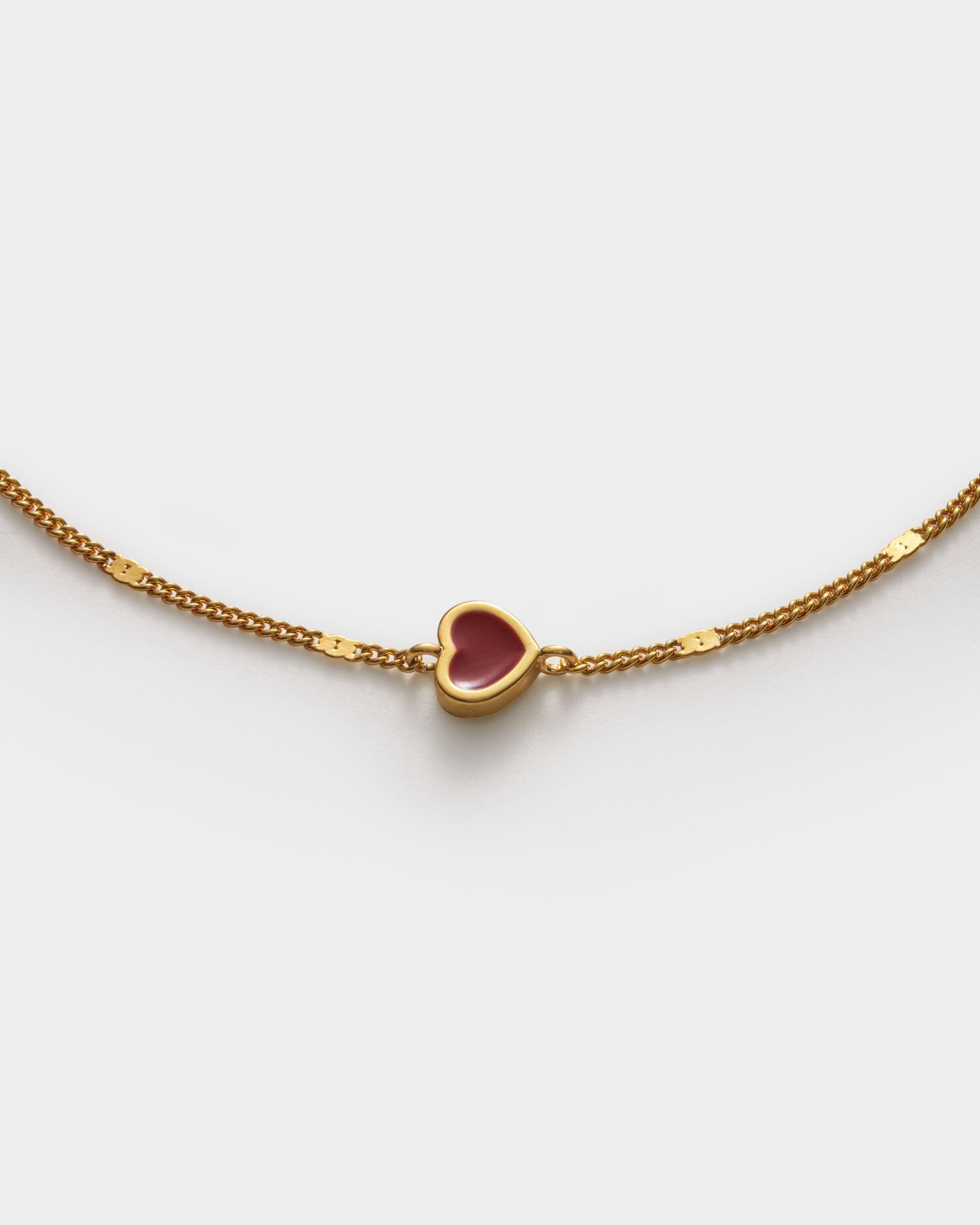 Katie Loxton Rouge Waterproof Gold Heart Bracelet
