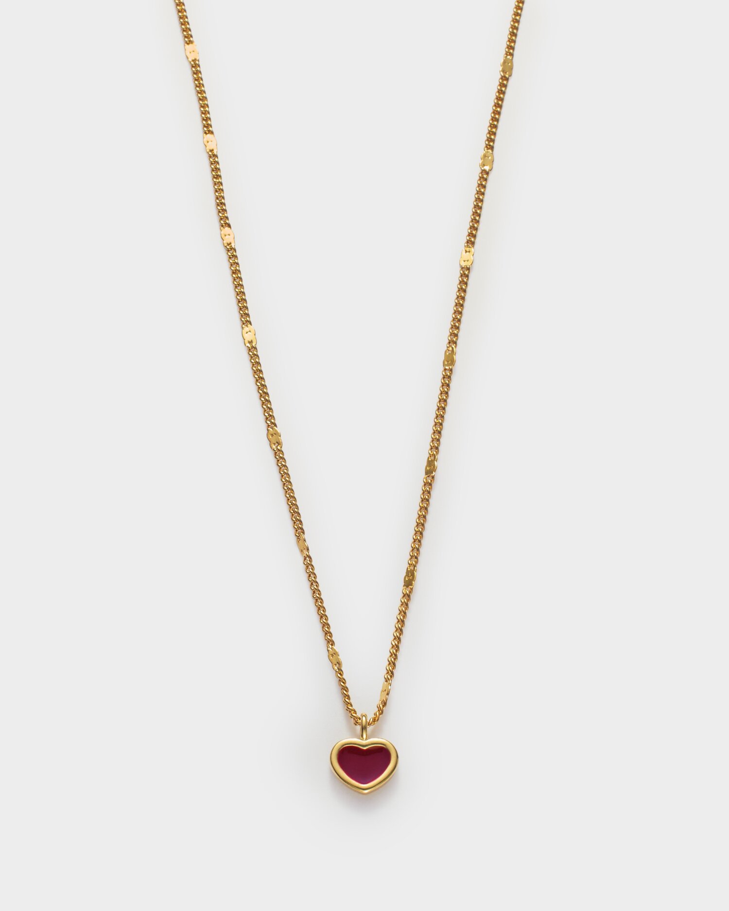 Katie Loxton Rouge Waterproof Gold Heart Necklace
