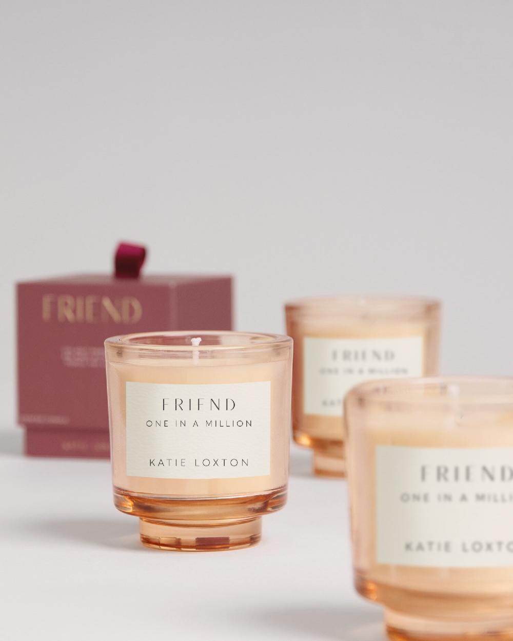 katie loxton Sentiment Candle 'Friend'