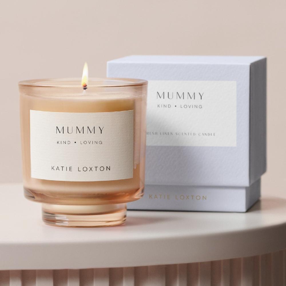 katie loxton Sentiment Candle 'Mummy'