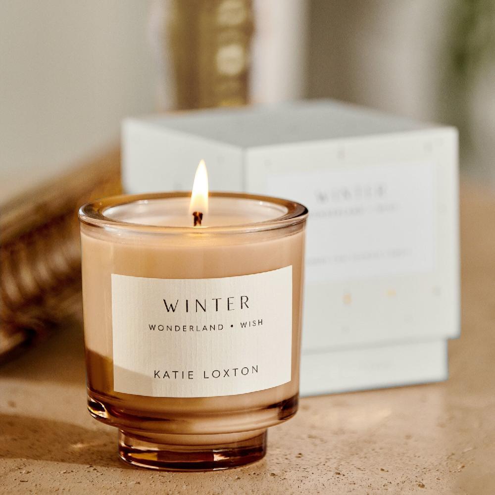 katie loxton Sentiment Candle 'Winter'