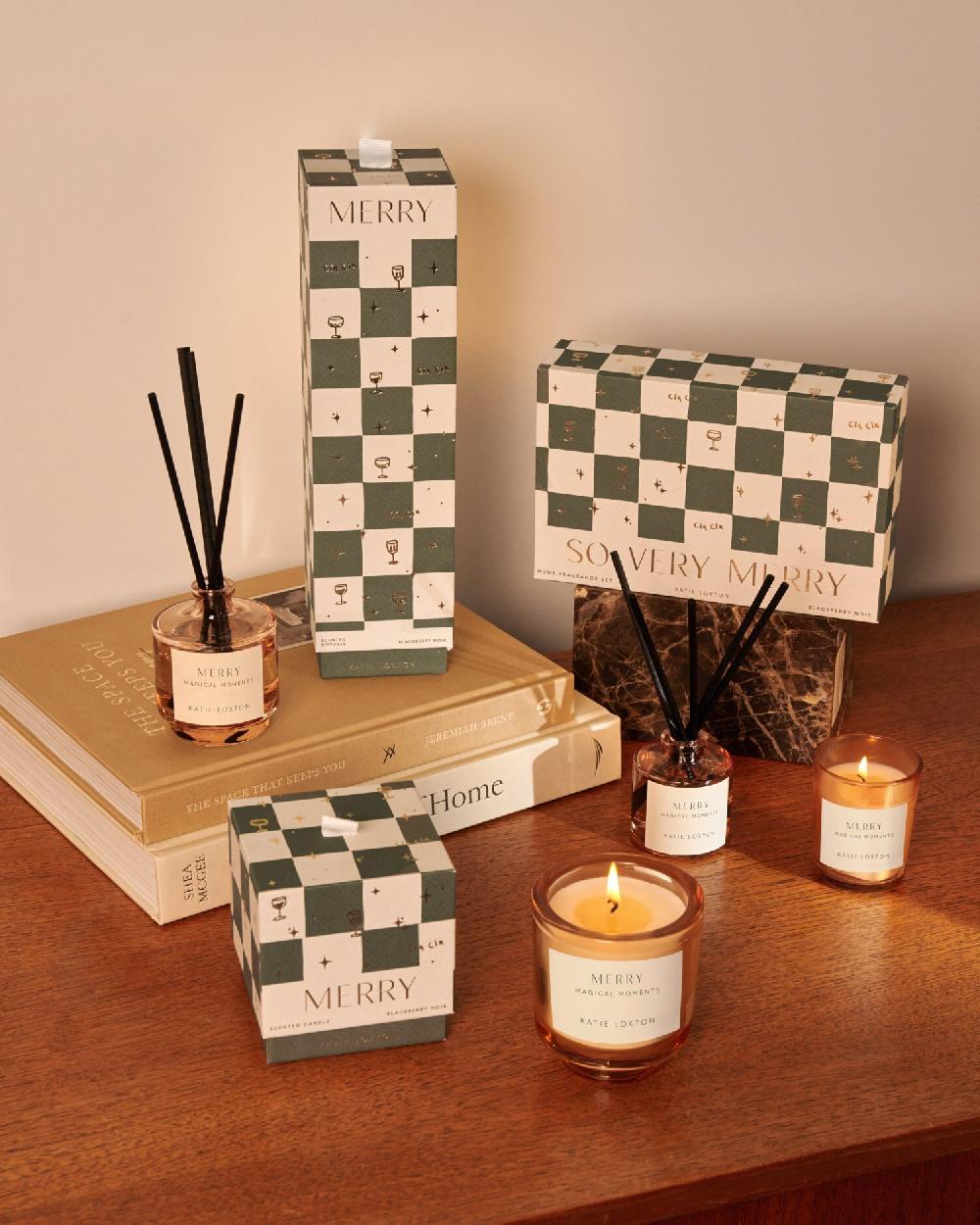 Katie Loxton Sentiment Reed Diffuser 'Merry'