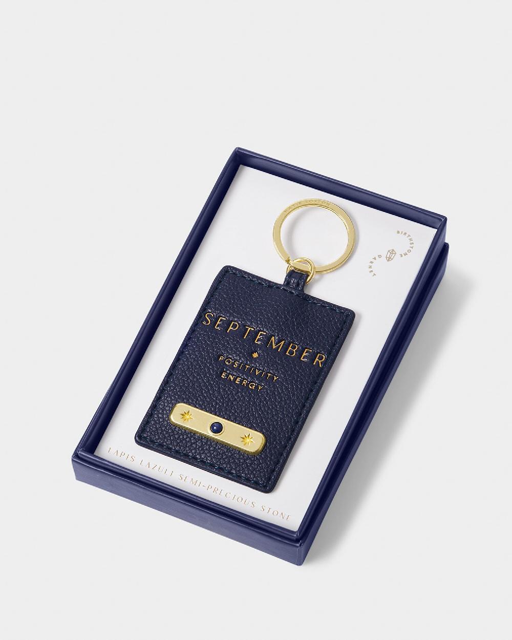 Katie Loxton 'September' Birthstone Keyring