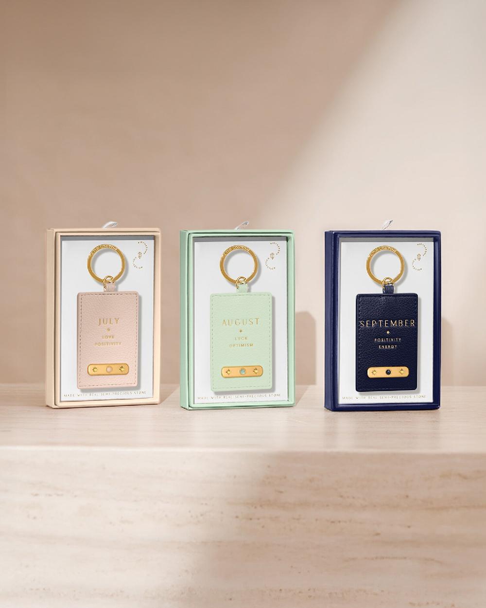 katie loxton 'September' Birthstone Keyring