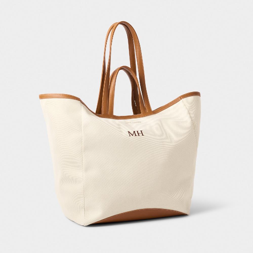 Katie Loxton Siena Canvas Oversized Tote Bag