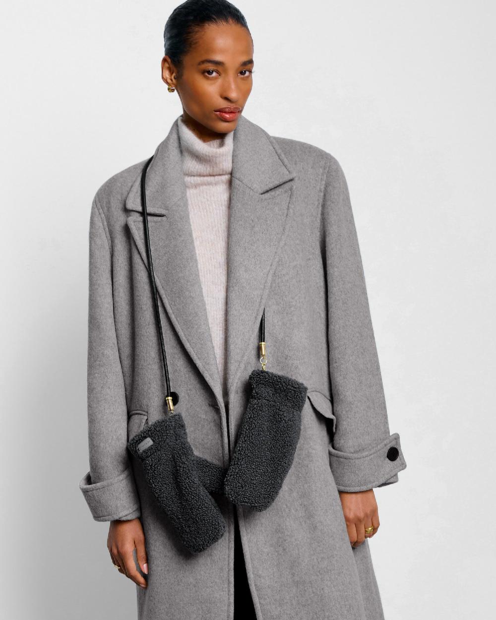 katie loxton Teddy Mittens with Cord