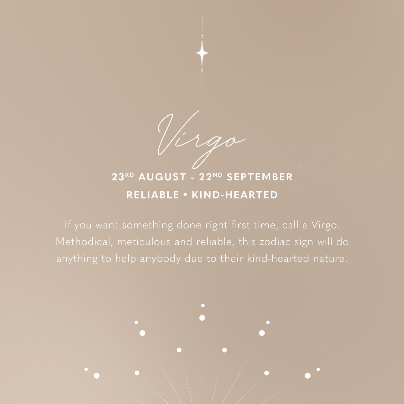 Katie Loxton 'Virgo' Waterproof Gold Zodiac Necklace