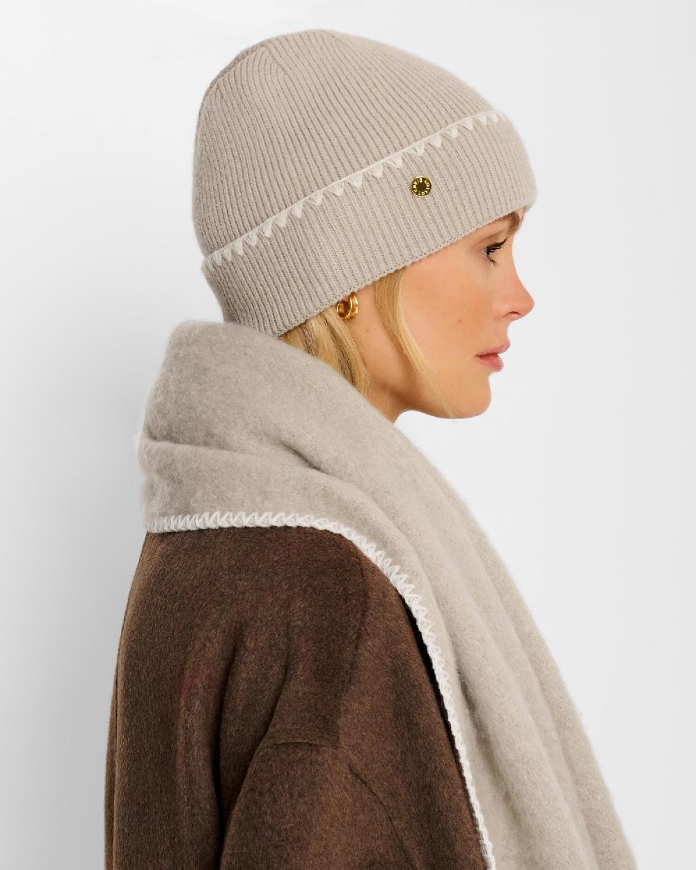 katie loxton Whipstitch Knitted Hat