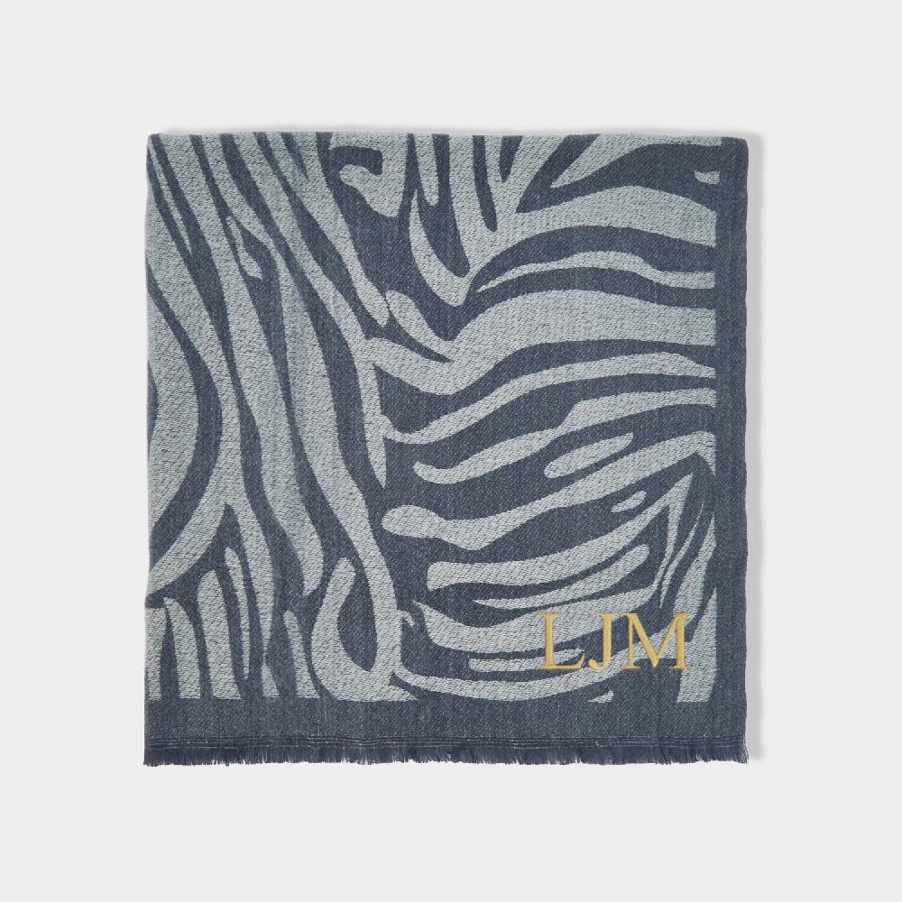 Katie Loxton Zebra Printed Blanket Scarf