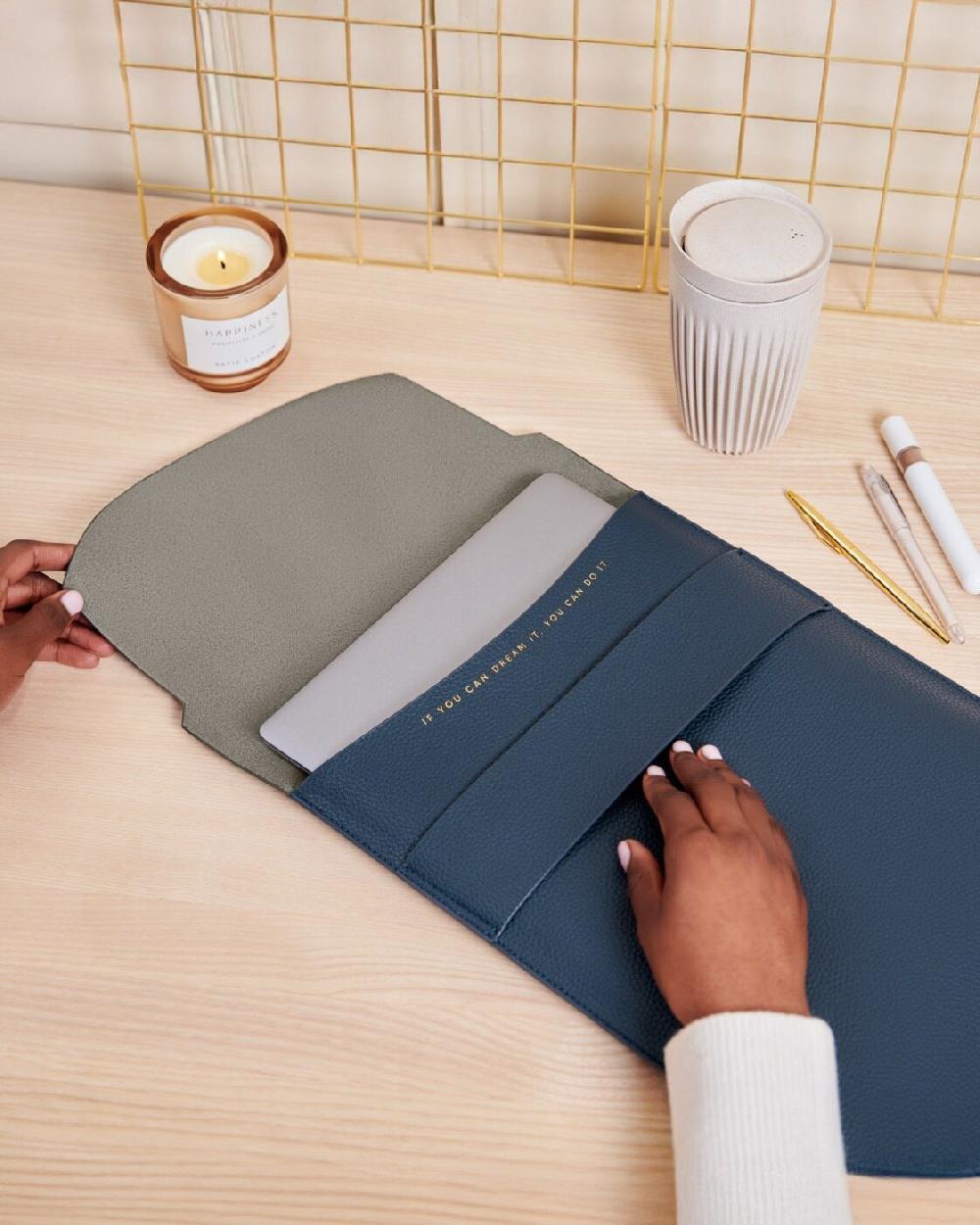 katie loxton Laptop Sleeve 'If You Can Dream It You Can Do It'