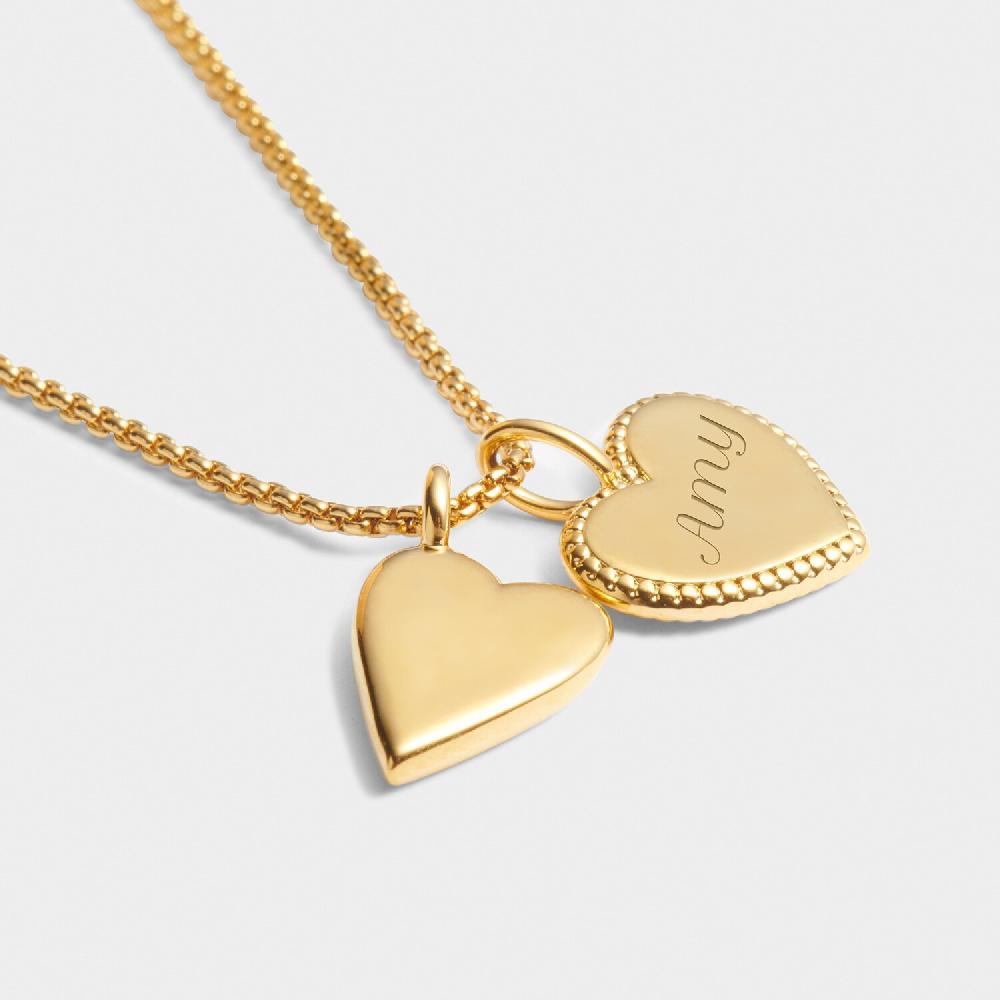 katie loxton 'Maid Of Honour' Waterproof Gold Bridal Charm Bracelet