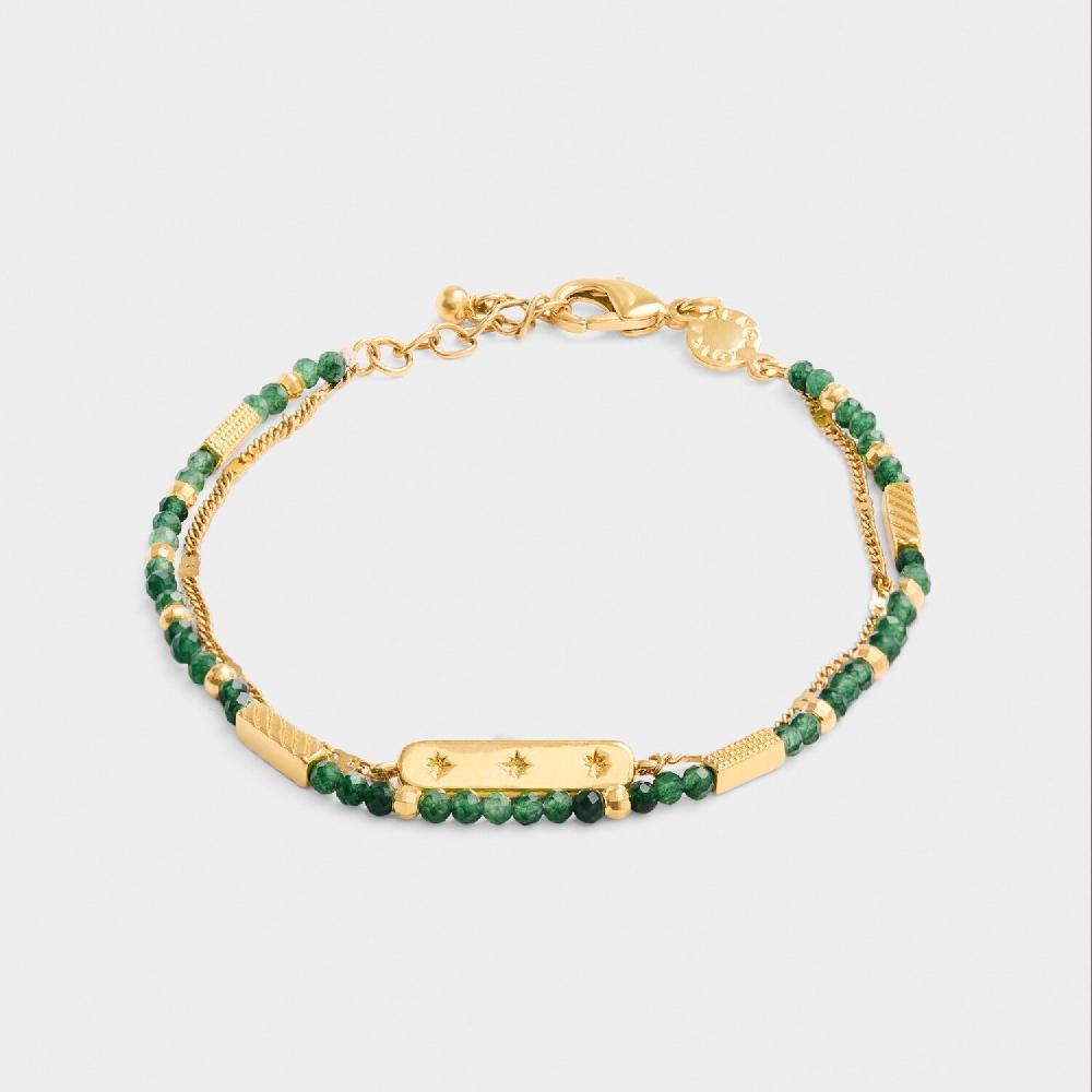 Katie Loxton 'May' Waterproof Gold Birthstone Bracelet