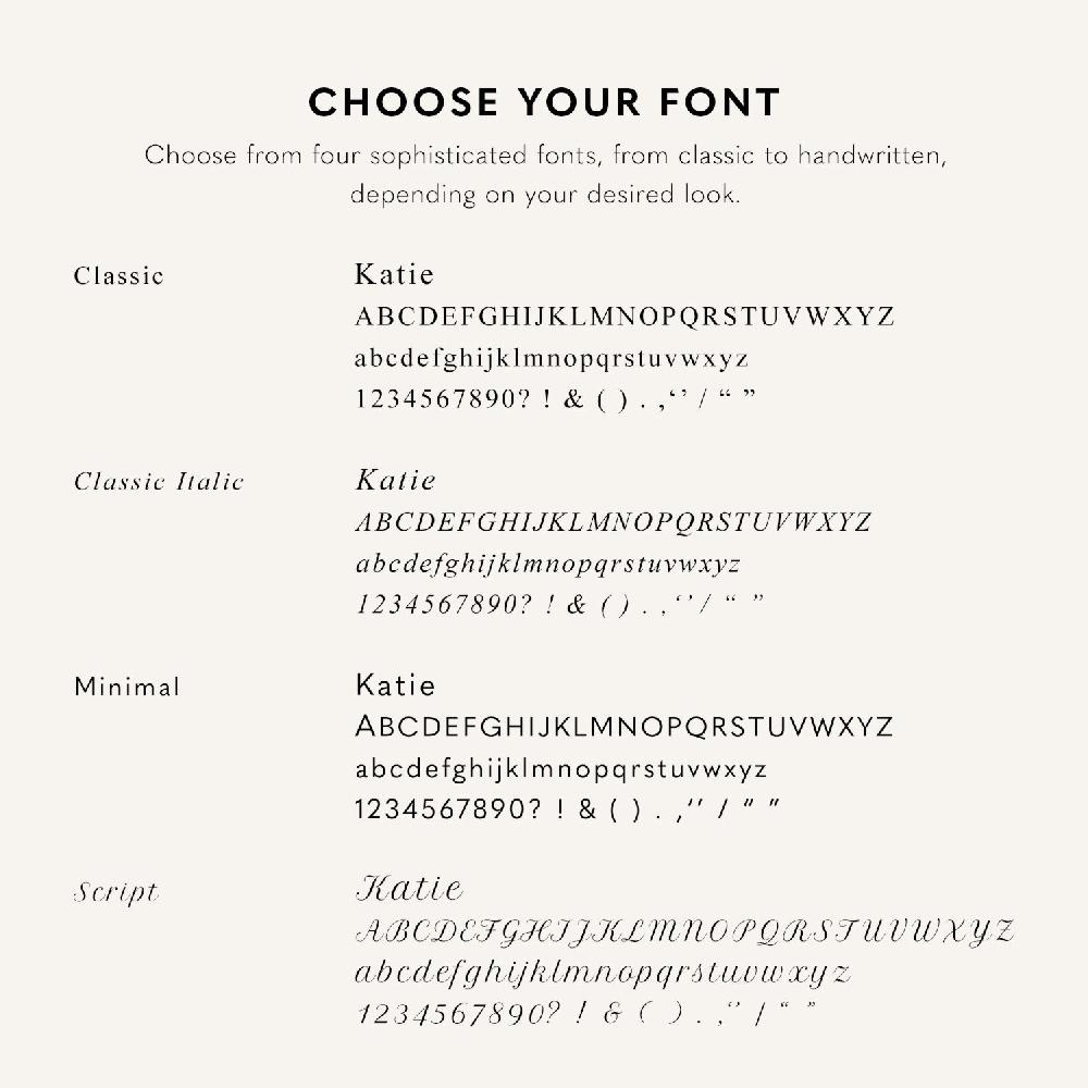 Katie Loxton 'Miss To Mrs' Waterproof Gold Bridal Charm Necklace