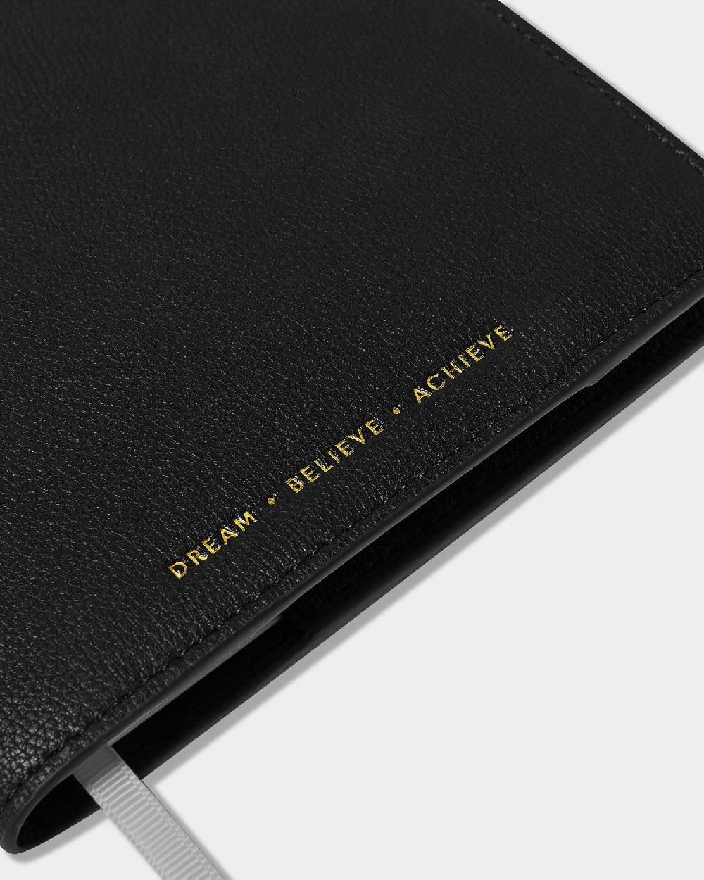Katie Loxton Notebook Cover And A5 Lined Notepad 'Dream Believe Achieve'