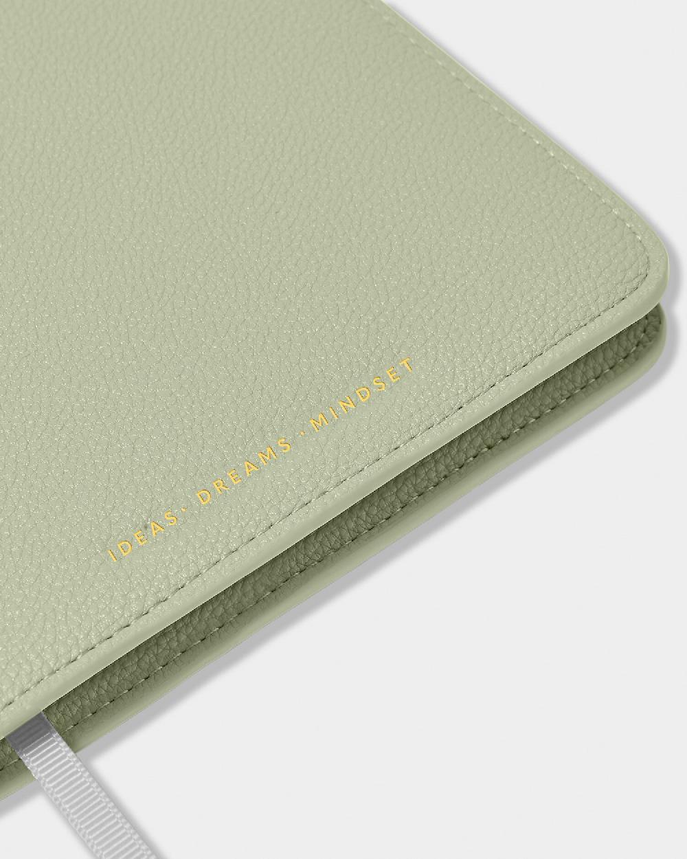 Katie Loxton Notebook Cover And A5 Lined Notepad 'Ideas Dreams Mindset'