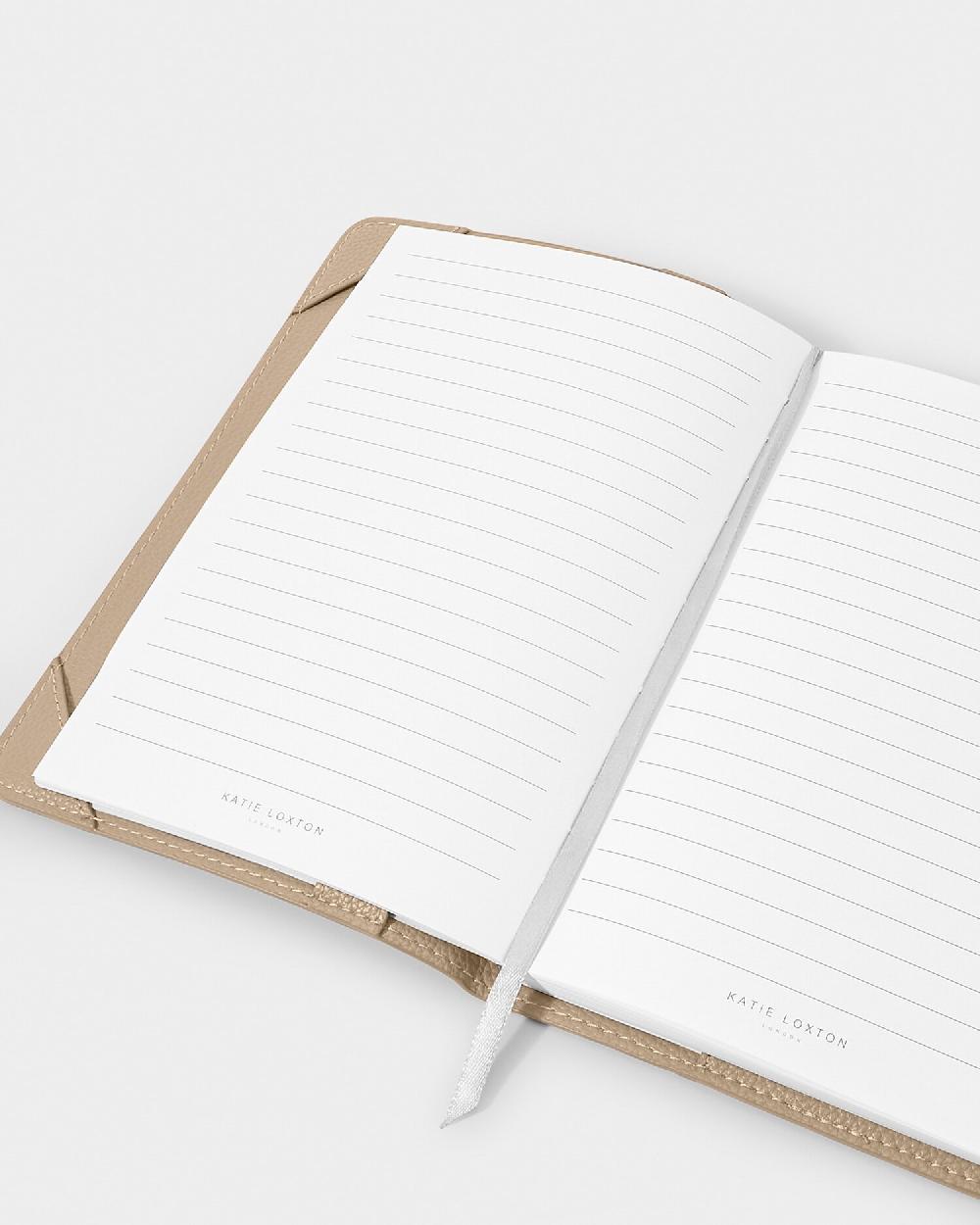 Katie Loxton Notebook Cover And A5 Lined Notepad 'Plan Focus Create'