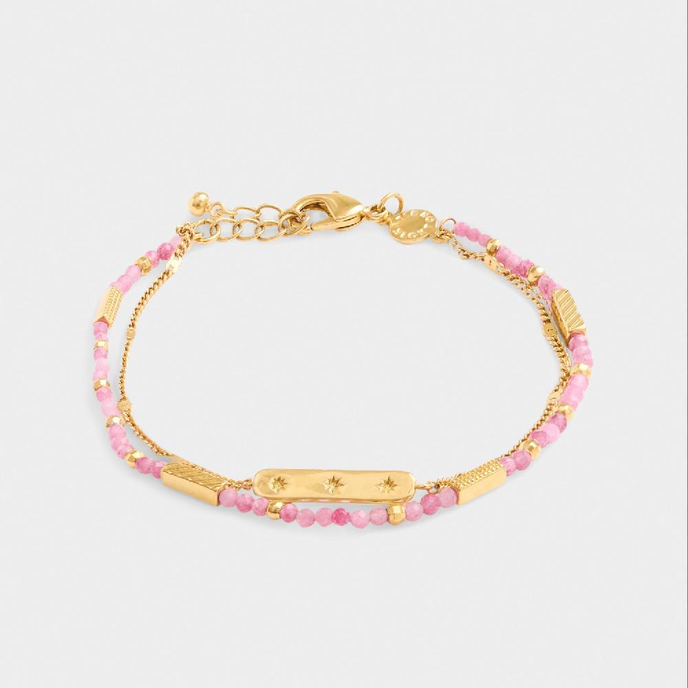 Katie Loxton 'October' Waterproof Gold Birthstone Bracelet