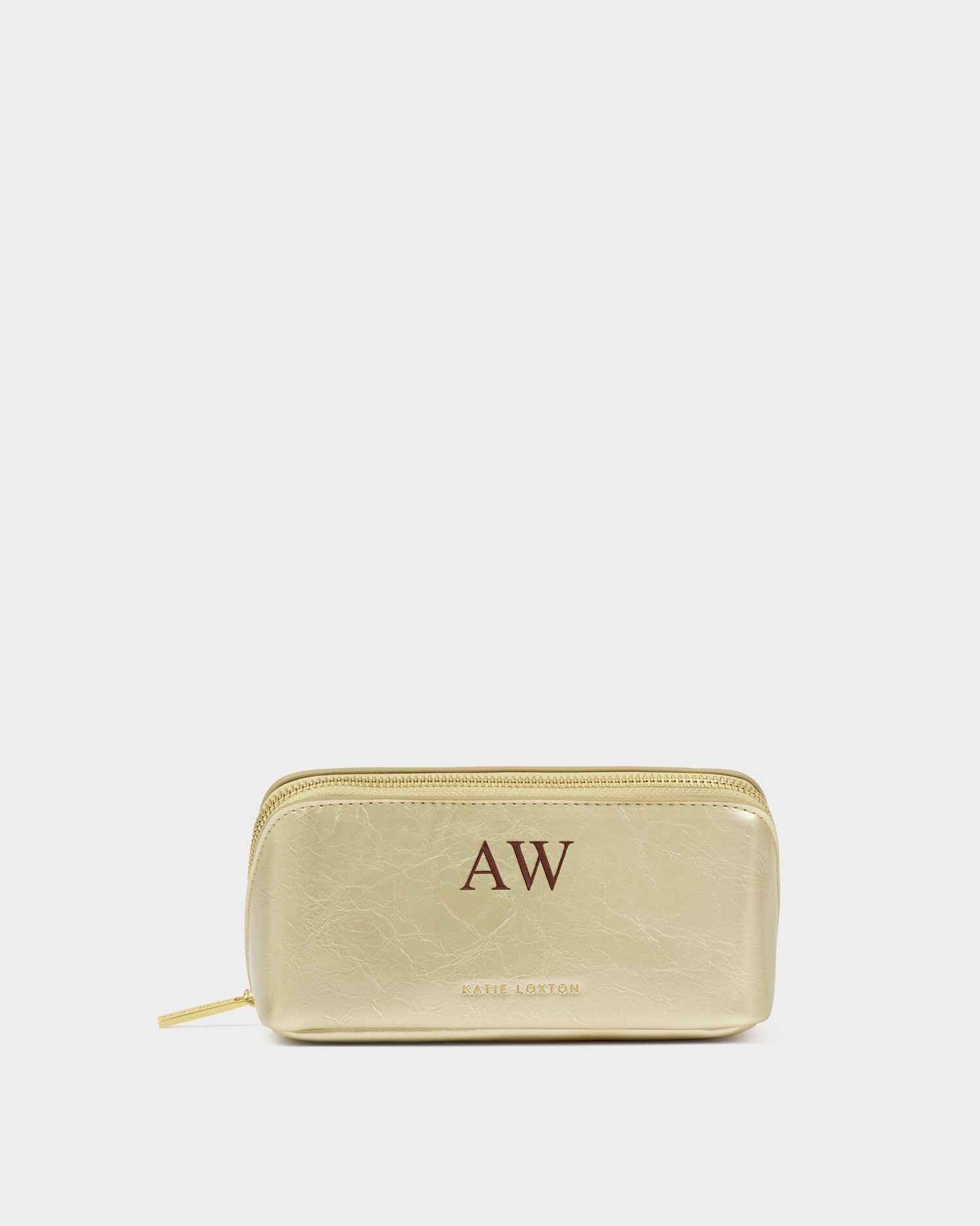 Katie Loxton Patent Crackle Fold-Out Mirror Makeup Bag