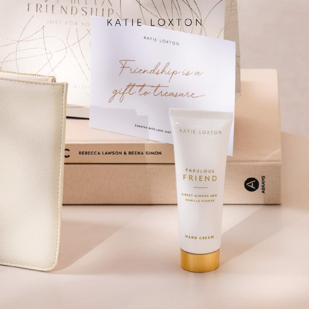 Katie Loxton Pouch And Hand Cream Gift Set 'Friendship'