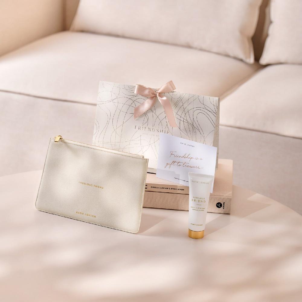 katie loxton Pouch and Hand Cream Gift Set 'Friendship'