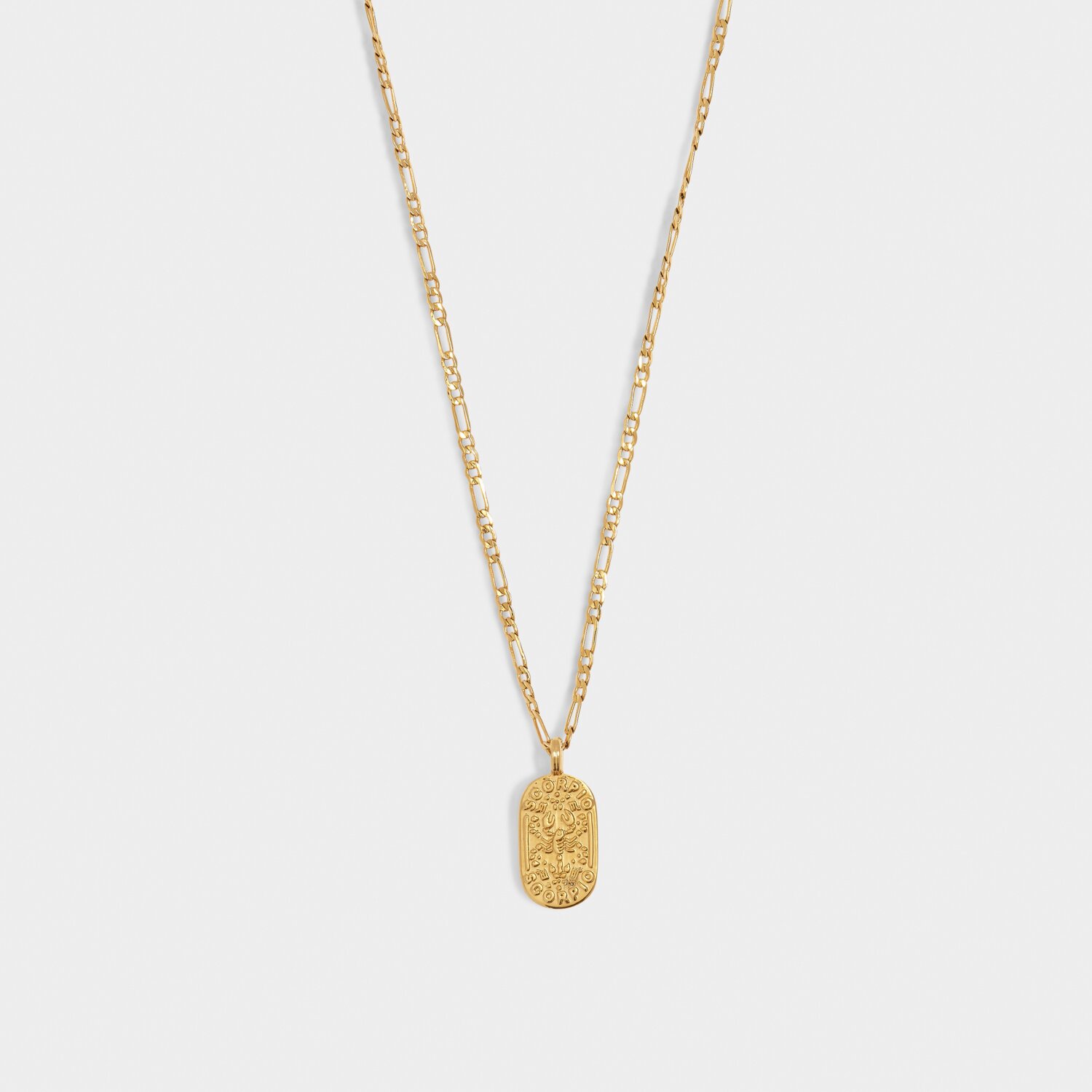 Katie Loxton 'Scorpio' Waterproof Gold Zodiac Necklace