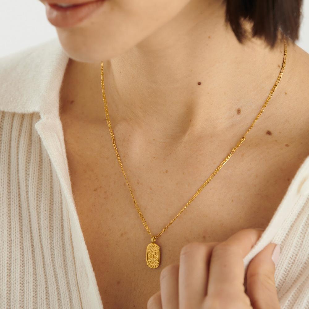 katie loxton 'Scorpio' Waterproof Gold Zodiac Necklace