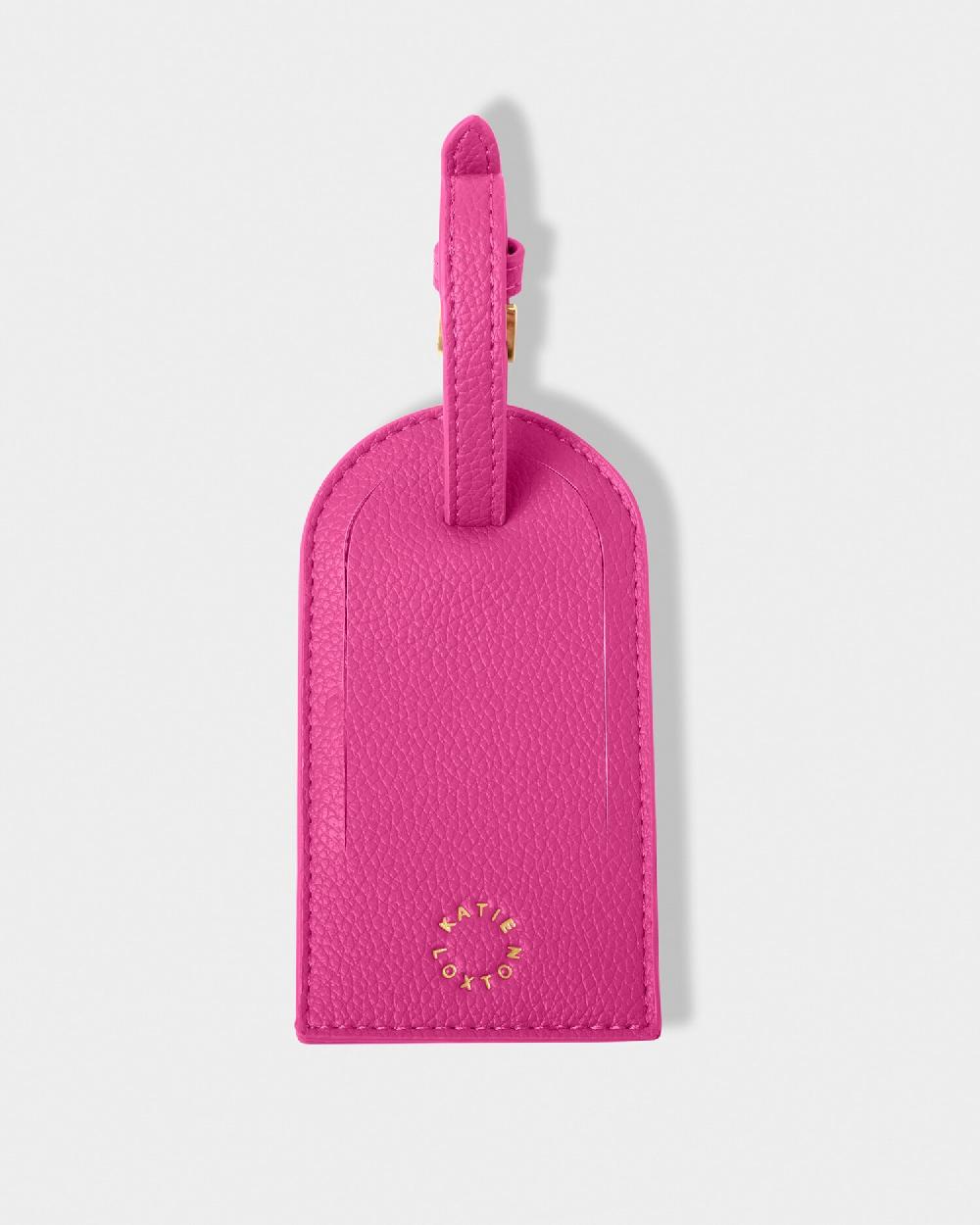 Katie Loxton Sentiment Luggage Tag 'Love Travel Explore'