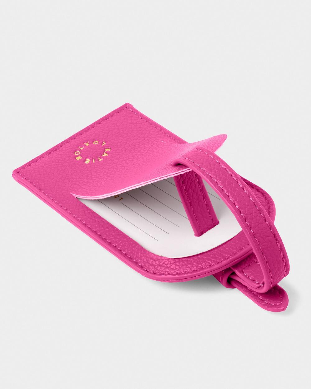 Katie Loxton Sentiment Luggage Tag 'Love Travel Explore'