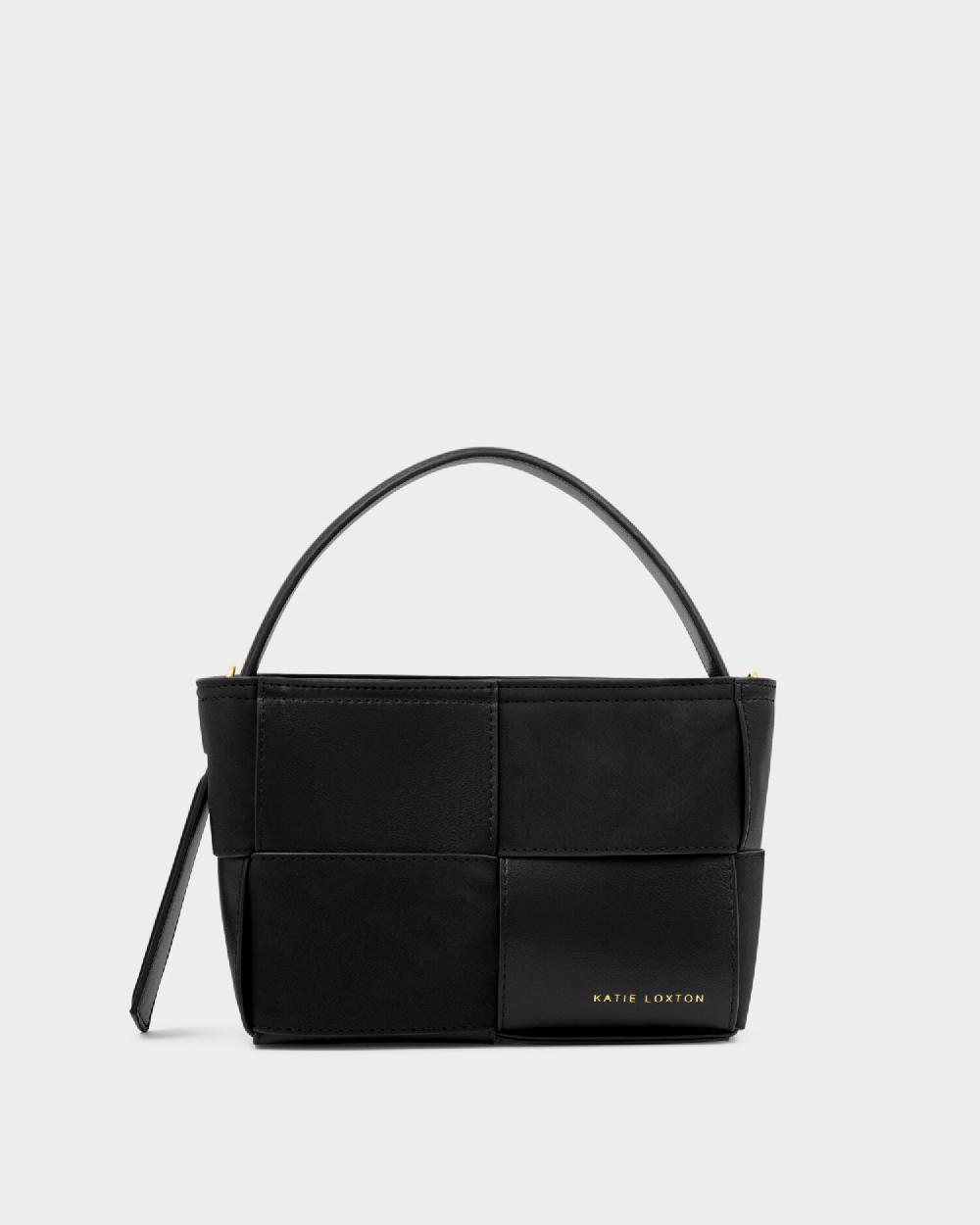 Katie Loxton Taya Hand Woven Suedette Top Handle Bag