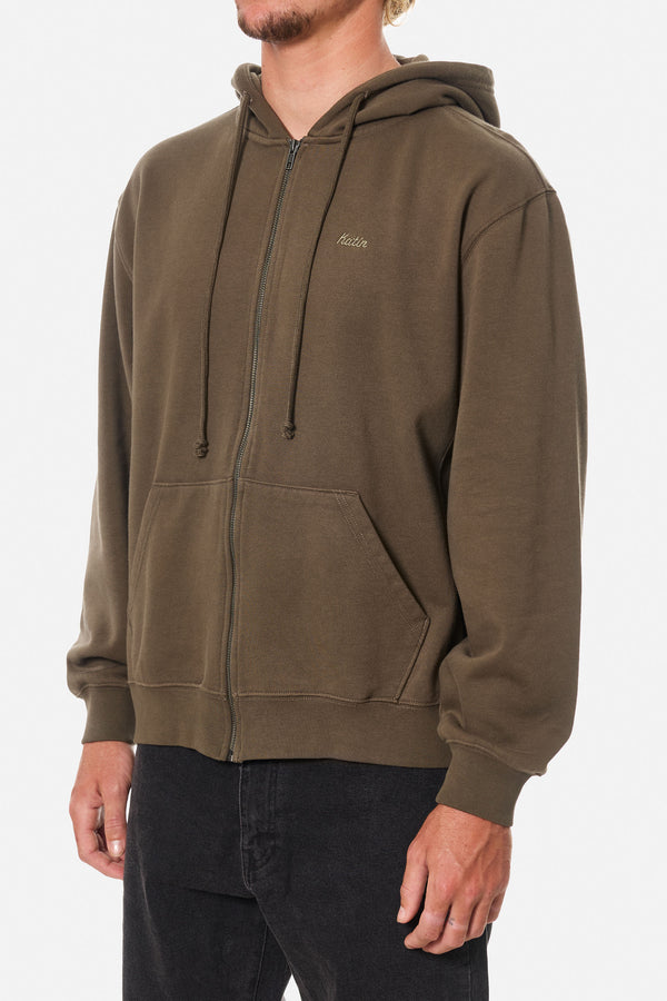 Katin EMBROIDERED FULL ZIP HOODIE